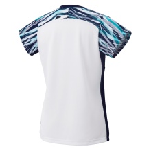 Yonex Sport-Shirt Crew Neck with Zip Closure white Women